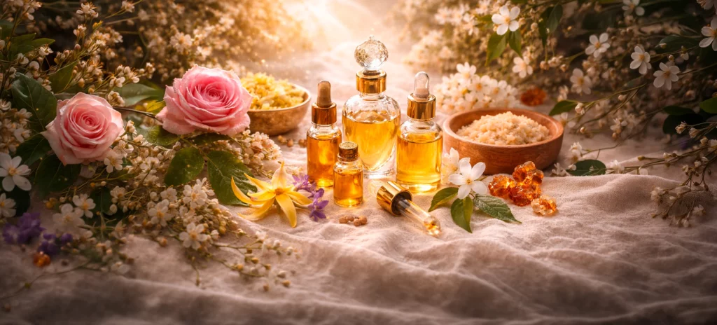 Баннер раздела абсолютных масел Elixir Aroma