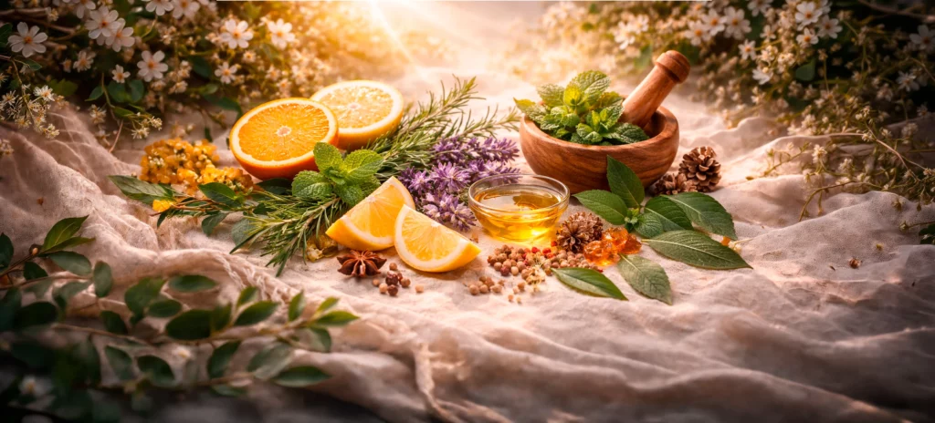 Баннер раздела эфирных масел Elixir Aroma