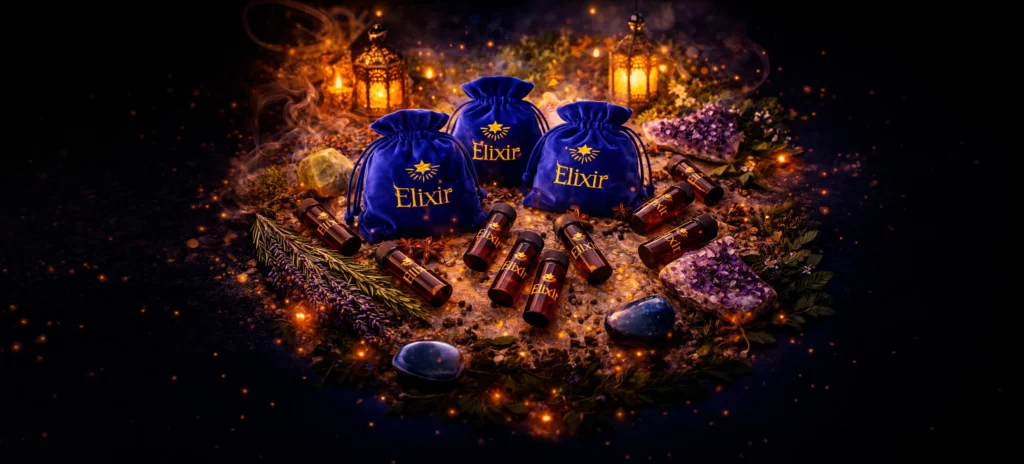 Баннер раздела подарочных наборов Elixir Aroma